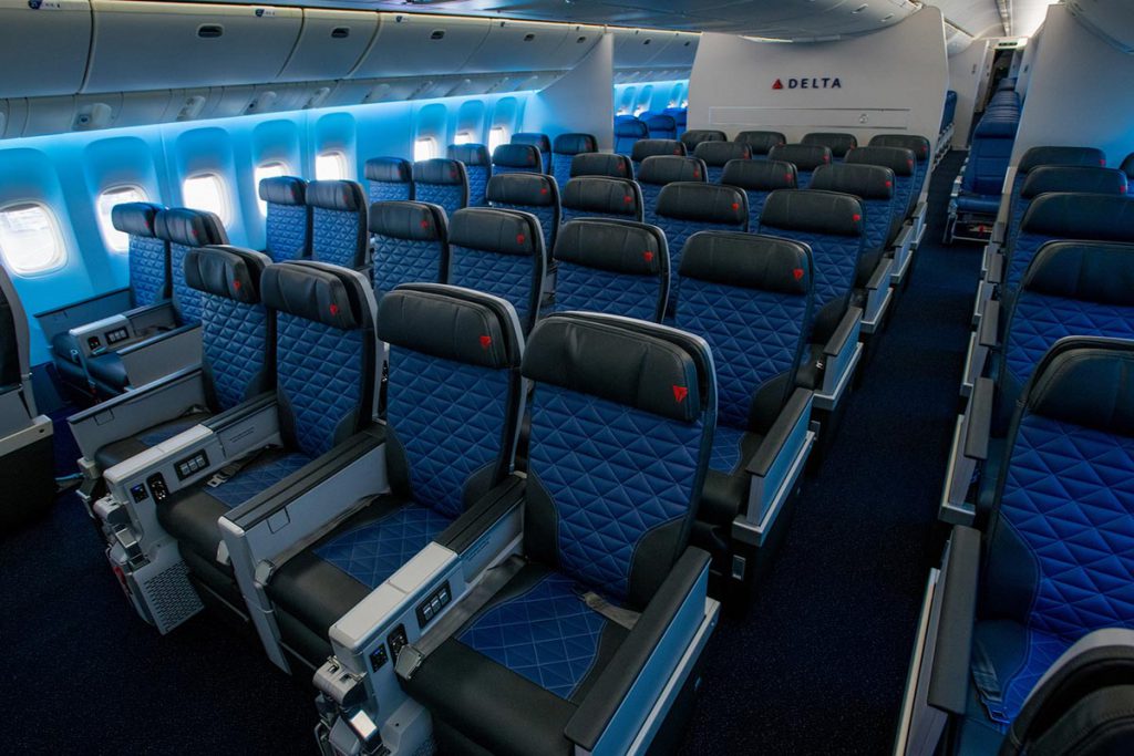 Delta's refreshed 777 aircraft