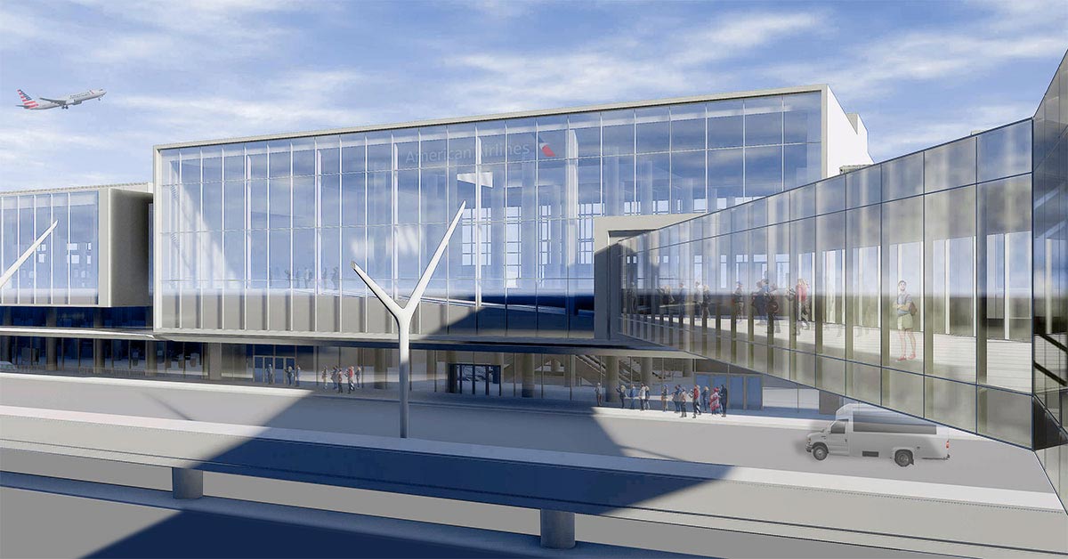 American Airlines' future LAX terminal