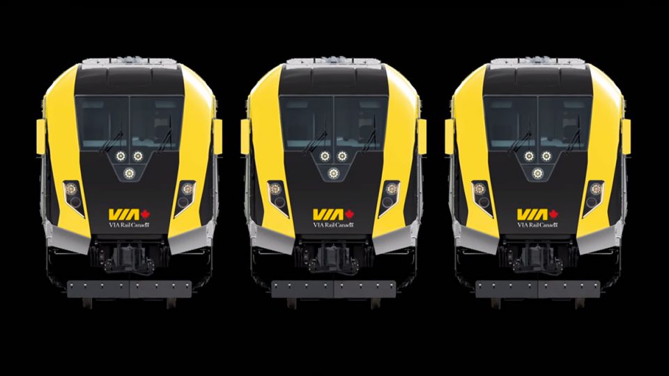 New VIA Rail locomotives
