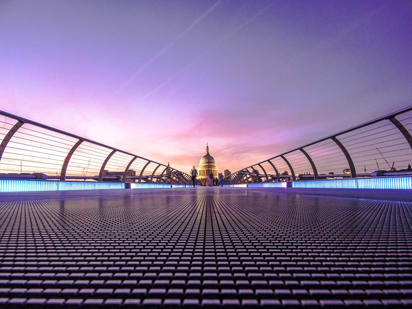 London during sunset