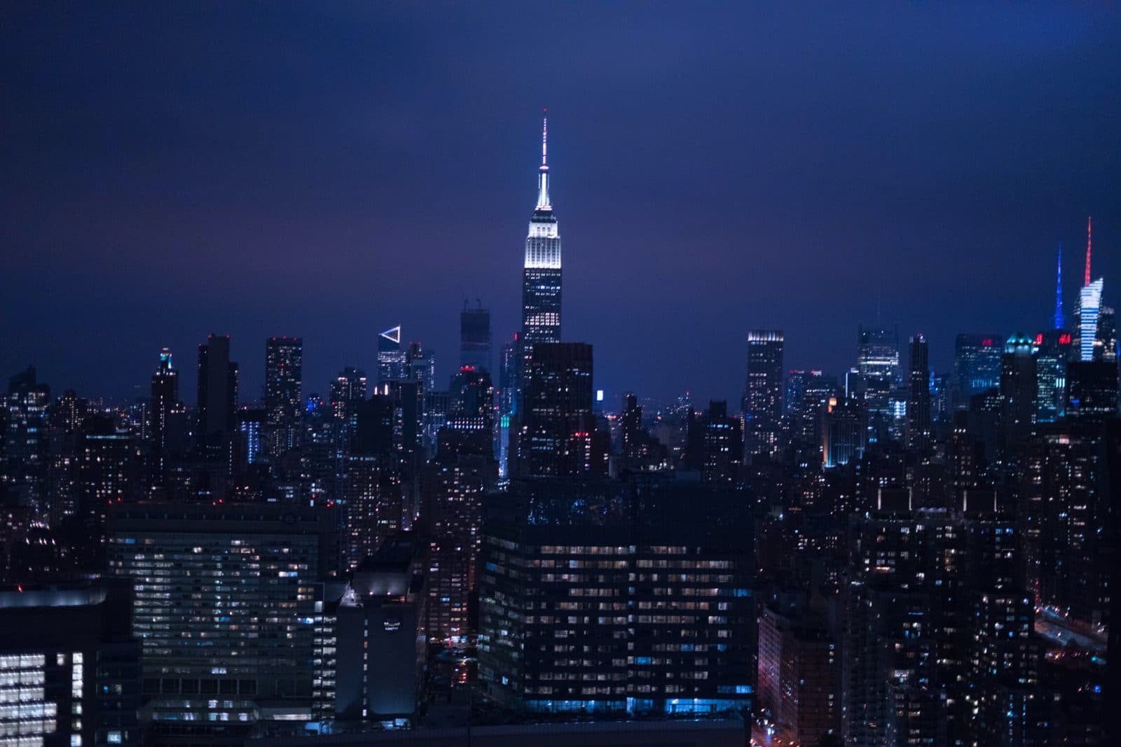 aerial photography of city